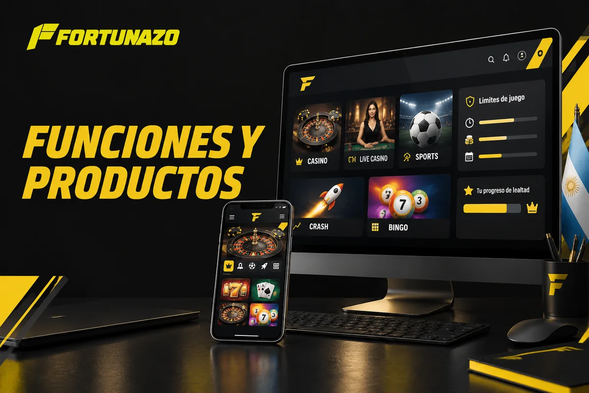 Lobby de juegos con promociones y límites responsables
