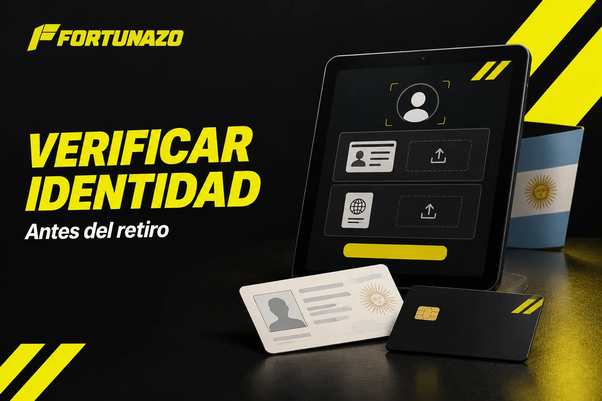 Tablet con carga de documentos para verificar identidad
