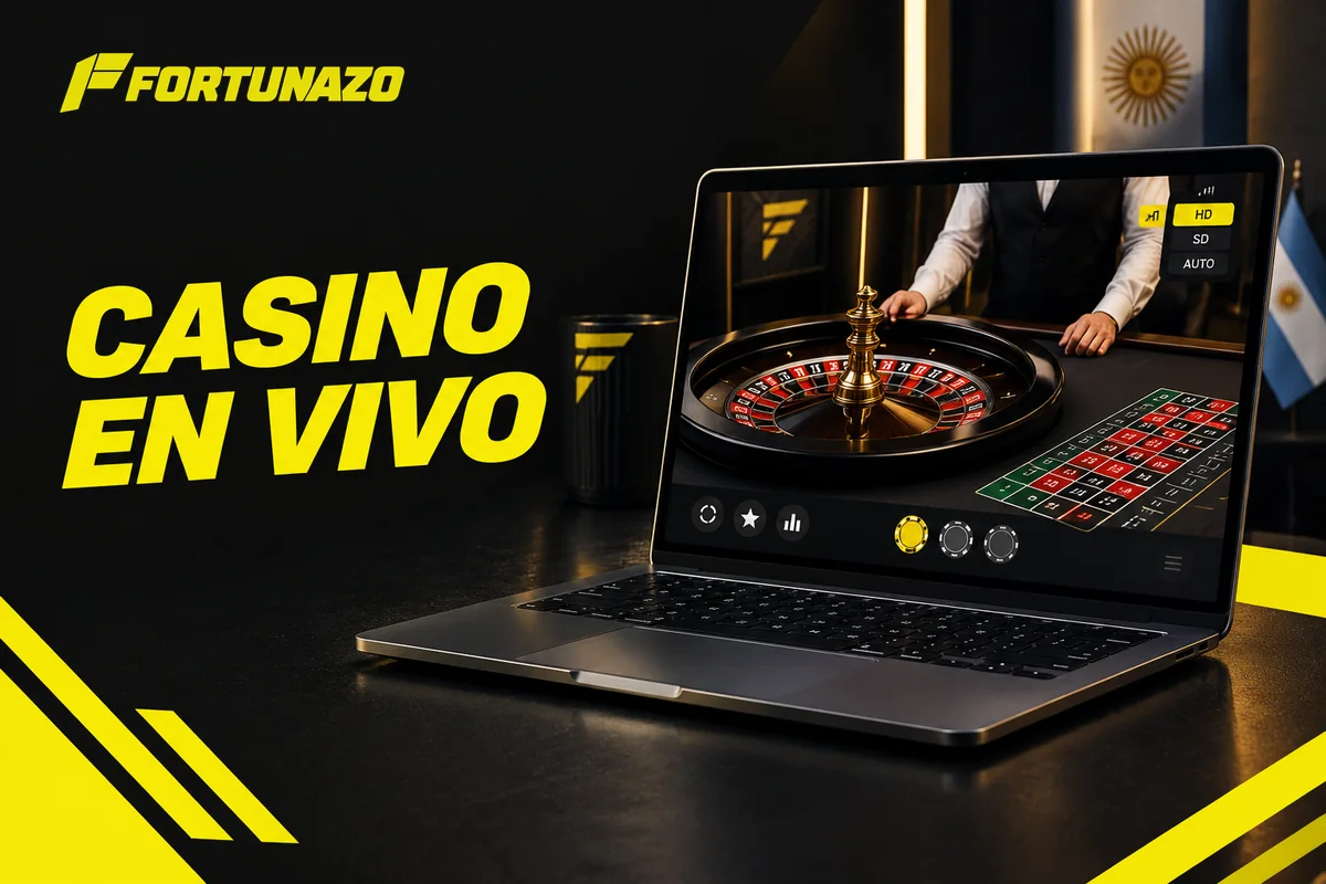 Ruleta en vivo con controles de transmisión