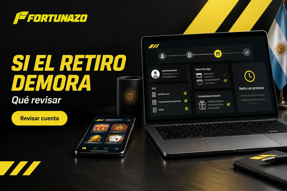 Laptop con retiro pendiente y controles de cuenta